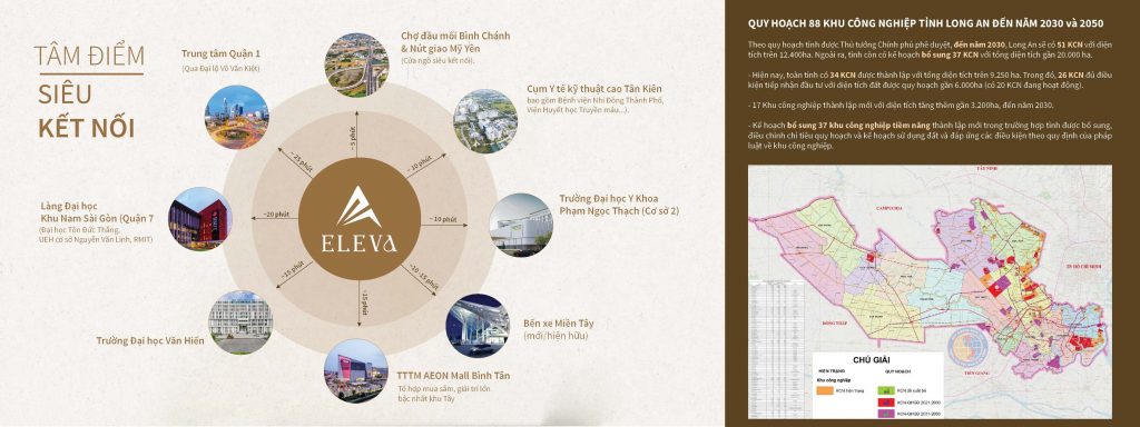 vị trí tháp eleva